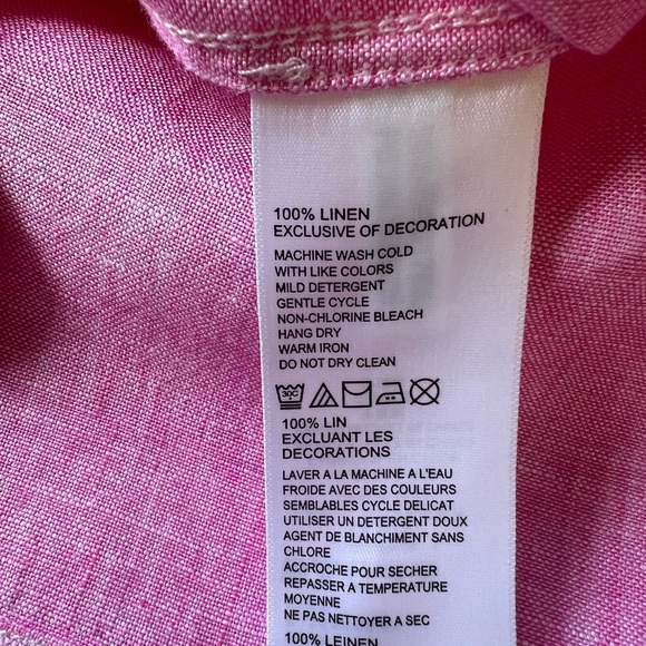 🌷 Tommy Bahama Sunset Linen Tunic - Picture 7 of 10